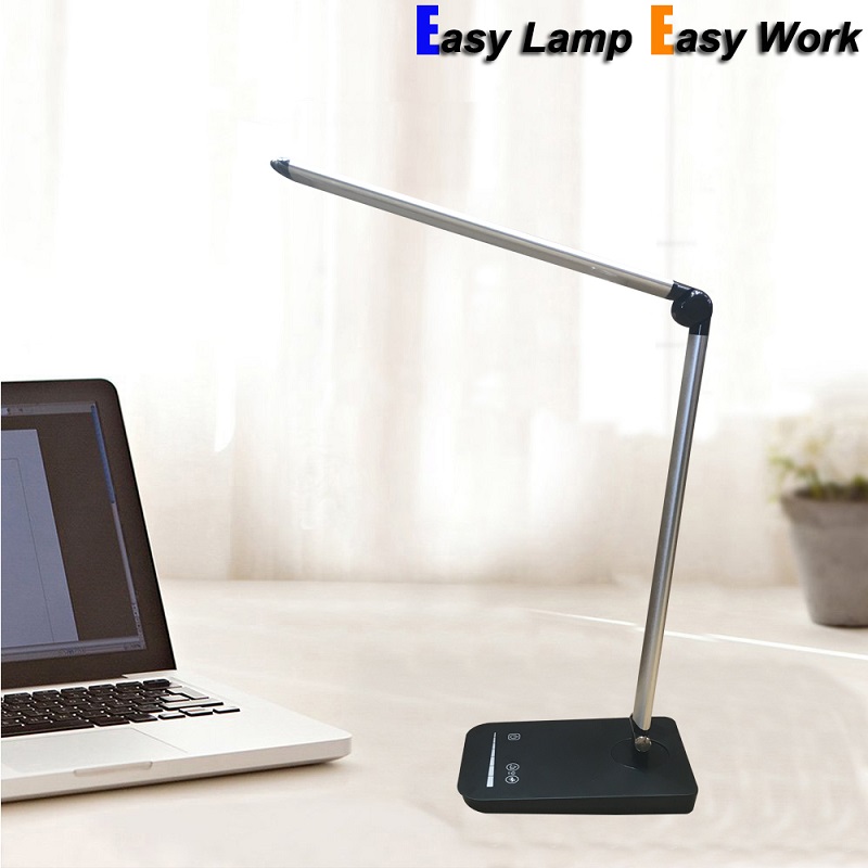 582sc leds Touch Dimmable Office Table Led Desk Lamp con batteria
